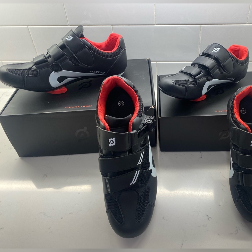 Pelaton Bike Shoes - Size 45 (Men’s 11/11.5)
